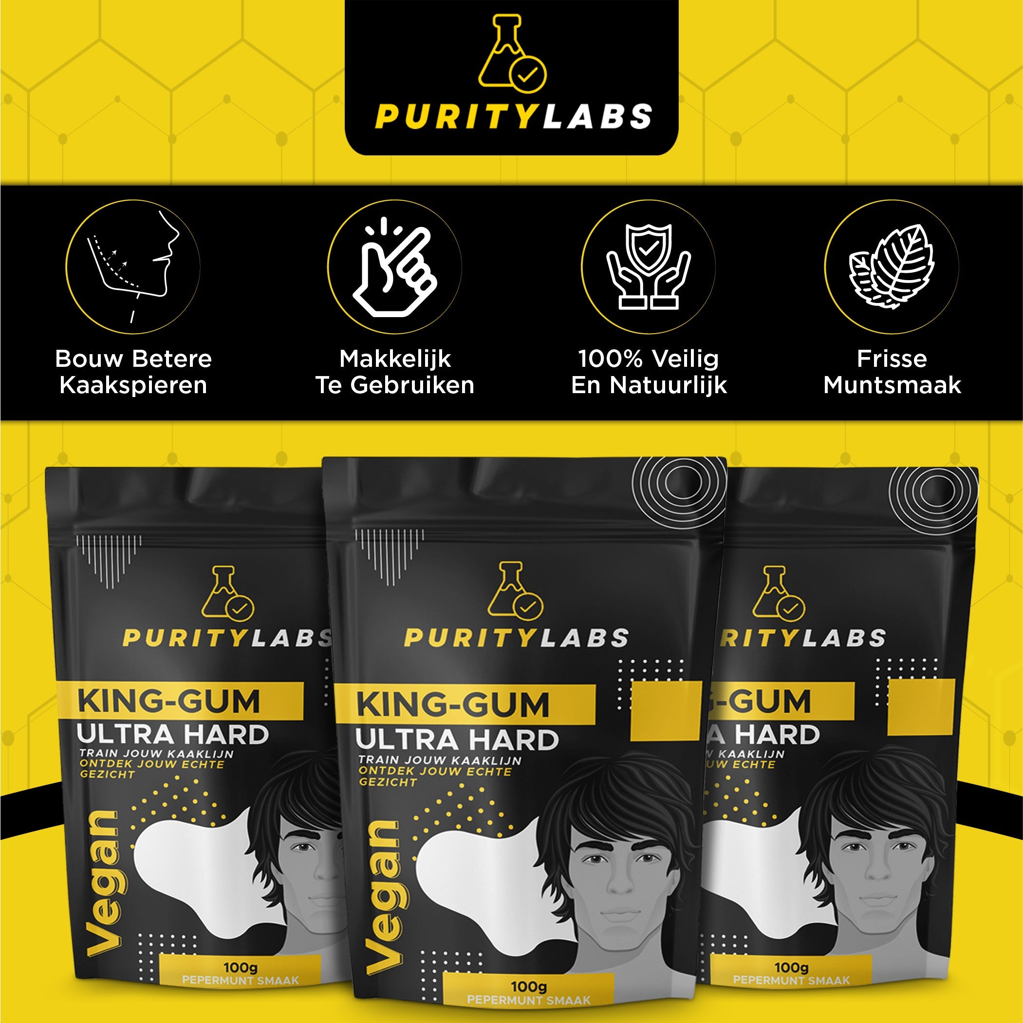 PurityLabs King-Gum - 4 Monate Vorrat